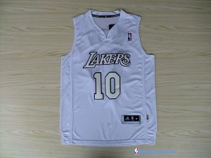 Maillot NBA Pas Cher Noël Los Angeles Lakers Blanc Nash 10