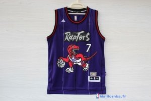 Maillot NBA Pas Cher Toronto Raptors Kyle Lowry 7 Retro Pourpre