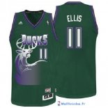 Maillot NBA Pas Cher Milwaukee Bucks Monta Ellis 11 Vert