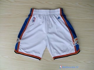 Pantalon NBA Pas Cher Oklahoma City Thunder Blanc