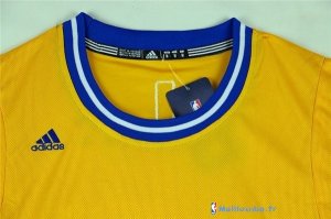 Maillot NBA Pas Cher Golden State Warriors Stephen Curry 30 City Jaune MC