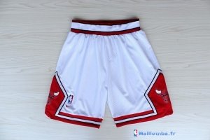 Pantalon NBA Pas Cher Chicago Bulls Nike Blanc