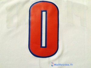 Maillot NBA Pas Cher Detroit Pistons Andre Drummond 0 Blanc