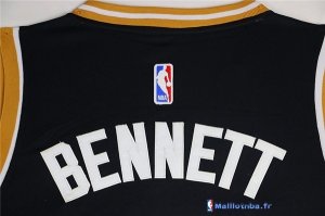 Maillot NBA Pas Cher Toronto Raptors Anthony Bennett 15 Noir Jaune