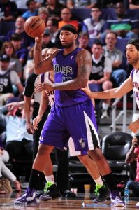 Maillot NBA Pas Cher Sacramento Kings DeMarcus Cousins 15 Pourpre