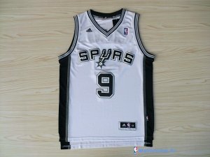 Maillot NBA Pas Cher San Antonio Spurs Tony Parker 9 Blanc