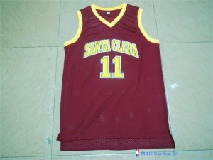 Maillot NCAA Pas Cher Santa Clara Nash 11 Rouge