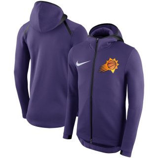 Phoenix Suns Nike Purple Showtime Therma Flex Performance Full-Zip Hoodie