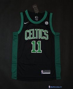 Maillot NBA Pas Cher Boston Celtics Kyrie Irving 11 Noir 2017/18
