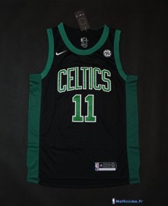 Maillot NBA Pas Cher Boston Celtics Kyrie Irving 11 Noir 2017/18