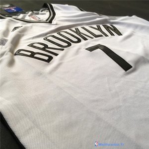 Maillot NBA Pas Cher Brooklyn Nets Jeremy Lin 7 Blanc