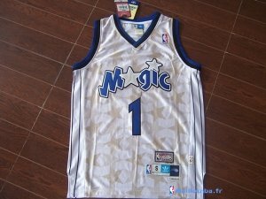 Maillot NBA Pas Cher Orlando Magic Anfernee Hardaway 1 Blanc Sombre