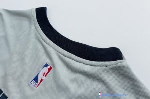 Maillot NBA Pas Cher Detroit Pistons Andre Drummond 0 Gris