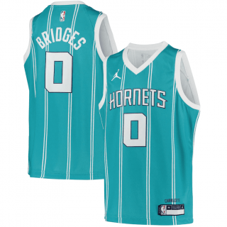 Maillot Charlotte Hornets Miles Bridges Jordan Brand Teal 2020/21