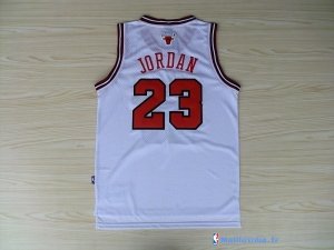 Maillot NBA Pas Cher Chicago Bulls Michael Jordan 23 Blanc