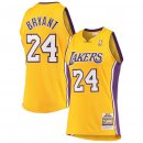 Los Angeles Lakers Kobe Bryant Mitchell & Ness Gold Hardwood Classics 2008-09 Authentic Jersey