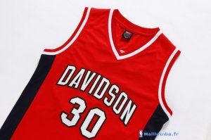 Maillot NCAA Pas Cher Davidson Stephen 30 Curry Rouge