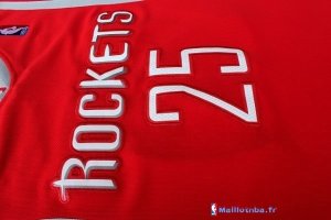 Maillot NBA Pas Cher Houston Rockets Chandler Parsons 25 Rouge