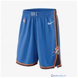 Pantalon NBA Pas Cher Oklahoma City Thunder Nike Bleu