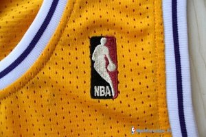 Maillot NBA Pas Cher Los Angeles Lakers Wesley Johnson 32 Jaune