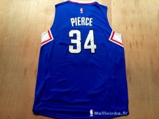 Maillot NBA Pas Cher Los Angeles Clippers Paul Pierce 34 Bleu