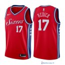 Maillot NBA Pas Cher Philadelphia Sixers JJ Redick 17 Rouge Statement 2017/18