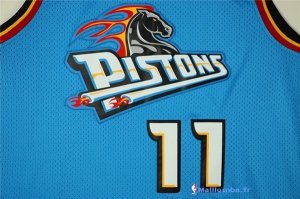 Maillot NBA Pas Cher Detroit Pistons Isiah Thomas 11 Retro Vert