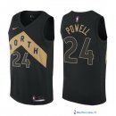 Maillot NBA Pas Cher Toronto Raptors Norman Powell 24 Nike Noir Ville 2017/18