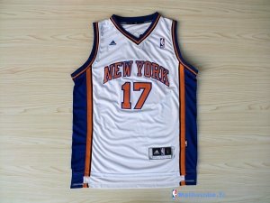 Maillot NBA Pas Cher New York Knicks Jeremy Lin 17 Blanc