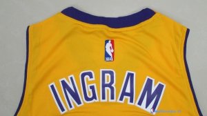 Maillot NBA Pas Cher Los Angeles Lakers Ingram 14 Jaune