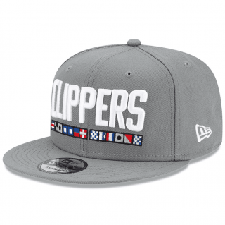 Bonnet NBA LA Clippers New Era Gray 2020/21 Earned Edition 9FIFTY