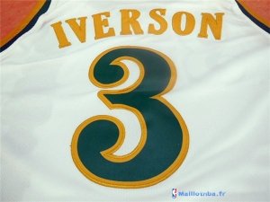 Maillot NCAA Pas Cher Bethel Park Allen Iverson 3 Retro Blanc