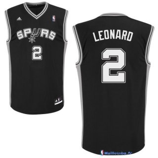 Maillot NBA Pas Cher San Antonio Spurs Kawhi Leonard 2 Noir