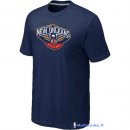 T-Shirt NBA Pas Cher New Orleans Pelicans Tinta Bleu