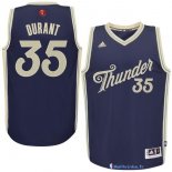 Maillot NBA Pas Cher Noël Oklahoma City Thunder Durant 35 Bleu