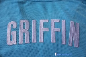 Maillot NBA Pas Cher Los Angeles Clippers Blake Griffin 32 Bleu MC