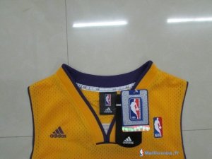 Maillot NBA Pas Cher Los Angeles Lakers Shaquille O'Neal 34 Jaune