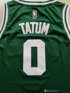 Maillot NBA Pas Cher Boston Celtics Junior Jayson Tatum 0 Vert 2017/18