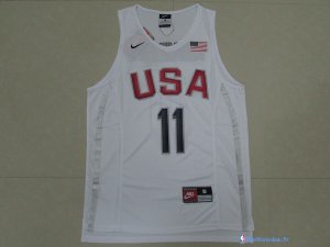 Maillot NBA Pas Cher USA 2016 Klay Thompson 11 Blanc