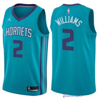 Maillot NBA Pas Cher Charlotte Hornets Marvin Williams 2 Vert Icon 2017/18