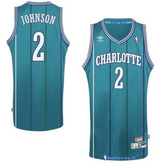 Maillot NBA Pas Cher Charlotte Hornets Larry Demetric Johnson 2 Vert