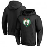 Boston Celtics Fanatics Branded Black Primary Logo Pullover Hoodie