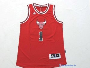 Maillot NBA Pas Cher Chicago Bulls Junior Derrick 1 Rouge