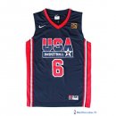 Maillot NBA Pas Cher USA 1992 Ewing 6 Noir