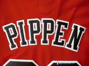 Maillot NBA Pas Cher Chicago Bulls Scottie Pippen 33 Rouge