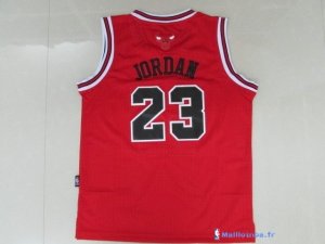 Maillot NBA Pas Cher Chicago Bulls Junior Michael Jordan 23 Rouge