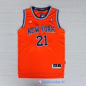 Maillot NBA Pas Cher Noël New York Knicks Shumpert 21 Orange