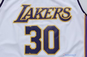 Maillot NBA Pas Cher Los Angeles Lakers Julius Randle 30 Blanc