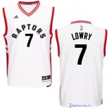 Maillot NBA Pas Cher Toronto Raptors Kyle Lowry 7 Blanc