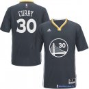 Maillot NBA Pas Cher Golden State Warriors Stephen Curry 30 Noir MC